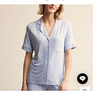 Love & Lore piped pyjama set